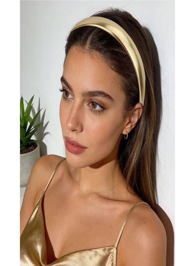 Ondder Gold Headband for Women Girls Sparkly Head Bands for Women's Hair Glitter Headband Hair Accessories for Girls Women - Image 4